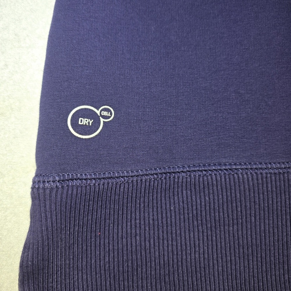 Puma Sweatshirt Wom XL Purple Graphic Pullover Raglan Scoop Neck Distressed Logo - Picture 5 of 8